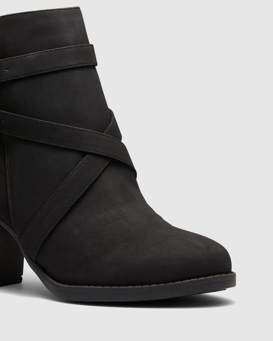 Image of Boots. Productname: Jorgie: Black - Women's Boot High Heel in Black colour by brand - Novo