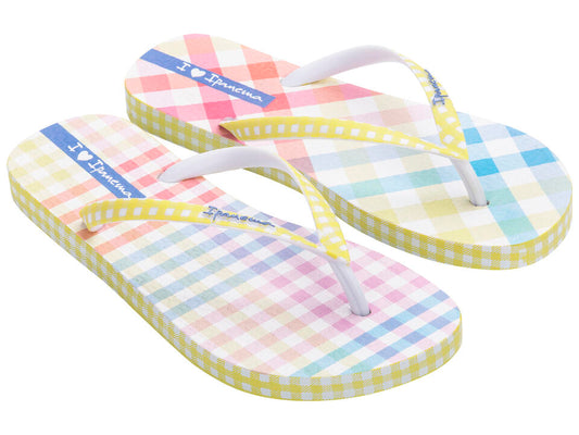 Image of Sandals. Productname: Semm Igual Pop: White/yw/blue - Women's Ipanema in White/Yw/Blue colour by brand - Ipanema