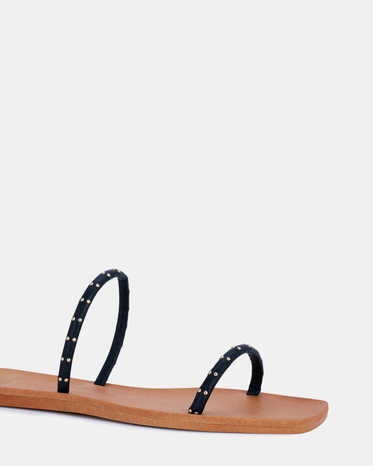 Image of Sandals. Productname: Solaina: Black - Women's Thongs in Black colour by brand - Novo