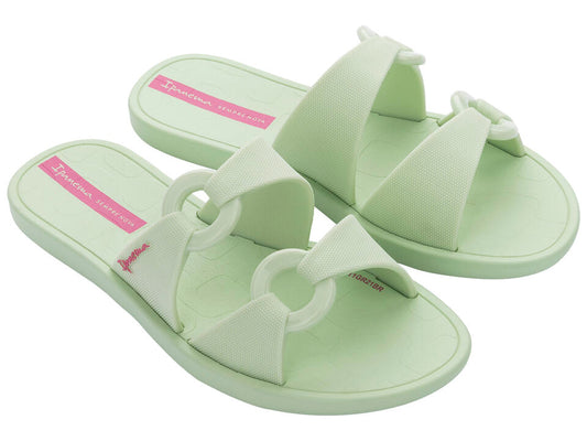 Image of Sandals. Productname: Ella Kids: Green - Women's Ipanema in Green colour by brand - Ipanema