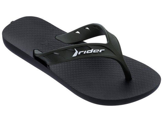Image of Sandals. Productname: RIDER STREET KIDS: BLACK/GREEN - Women's Ipanema in Black colour by brand - Ipanema
