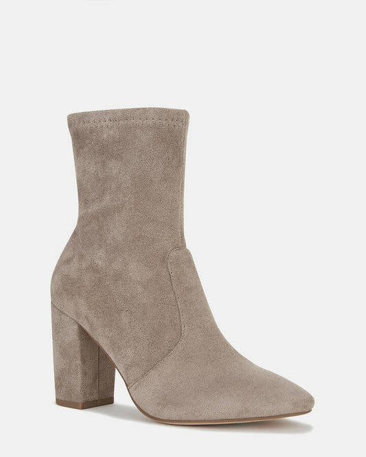 Image of Boots. Productname: KELLAN TAUPE Women's Boot High Heel Novo Boots in Neutral colour by brand - Novo