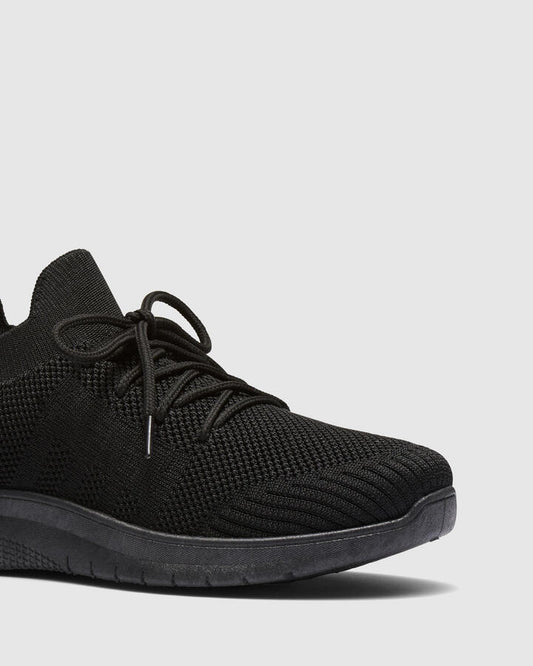 Image of Flats. Productname: Chalia: Black - Women's Casual Flat Closed in Black colour by brand - Novo