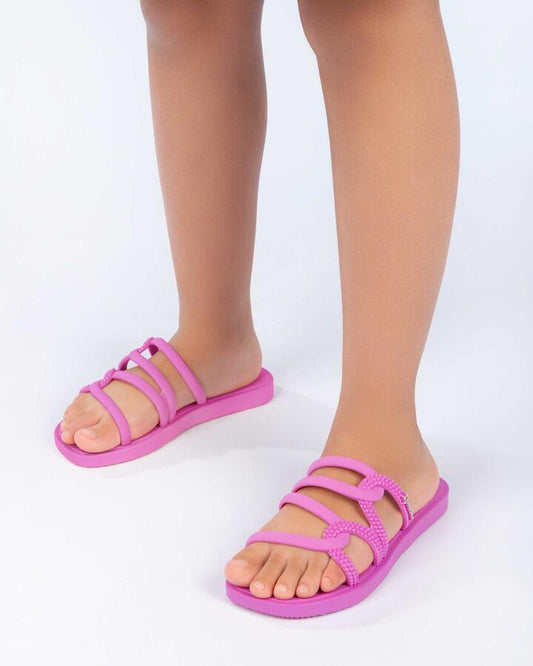 Image of Sandals. Productname: SOLAR SLIDE KIDS: LILAC/LILAC/GRE - Women's Ipanema in Lilac/Lilac/Gre colour by brand - Ipanema