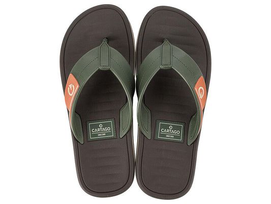 Image of Sandals. Productname: PARIS THONG AD: BROWN/GRN/ORANG - Women's Ipanema in Brown/Grn/Orang colour by brand - Ipanema