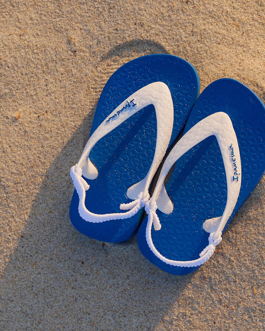 Image of Sandals. Productname: CLASSIC BABY: BLUE/WHITE - Women's Ipanema in Blue/White colour by brand - Ipanema