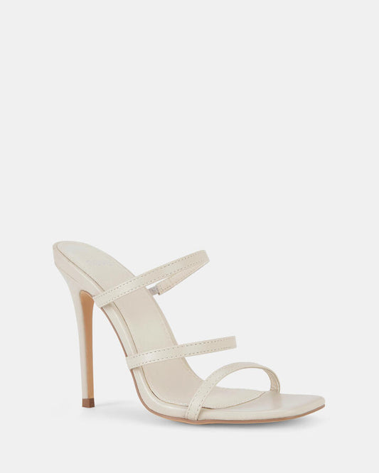 Image of Heels. Productname: Zatty: Cream - Women's High Fashion in Neutral colour by brand - Novo