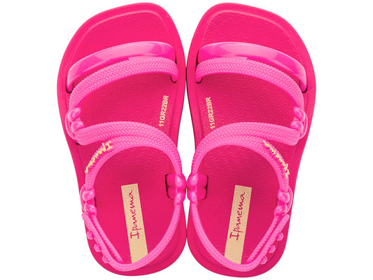 Image of Sandals. Productname: SOLAR BABY: PK/PK/YELLOW - Women's Ipanema in Pk/Pk/Yellow colour by brand - Ipanema