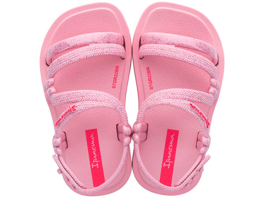 Image of Sandals. Productname: Solar Glitter Baby: Lt Pnk/glit Pnk - Women's Ipanema in Lt Pnk/Glit Pnk colour by brand - Ipanema