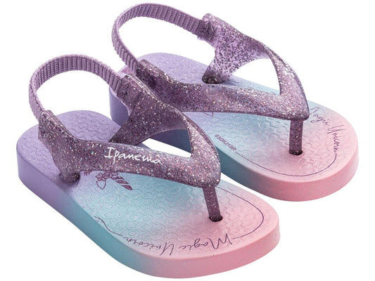 Image of Sandals. Productname: BRILHA BABY LILAC GLITTER Women's Ipanema in Lilac Glitter colour by brand - Ipanema