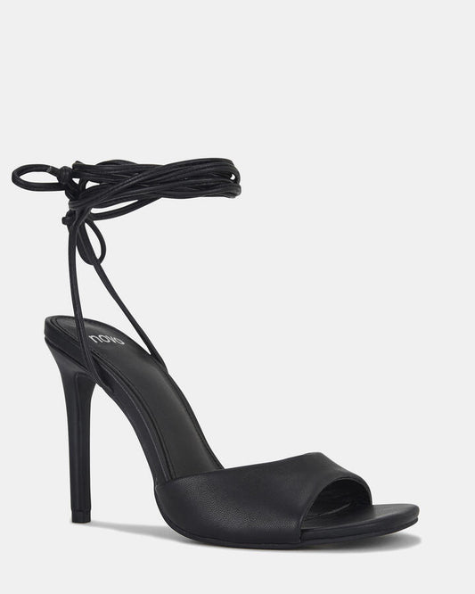 Image of Heels. Productname: Numb: Black - Women's Strappy - High Heel in Black colour by brand - Novo