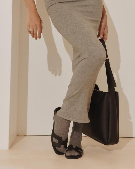 Image of Sandals. Productname: Sachie: Black - Women's Thongs in Black colour by brand - Novo