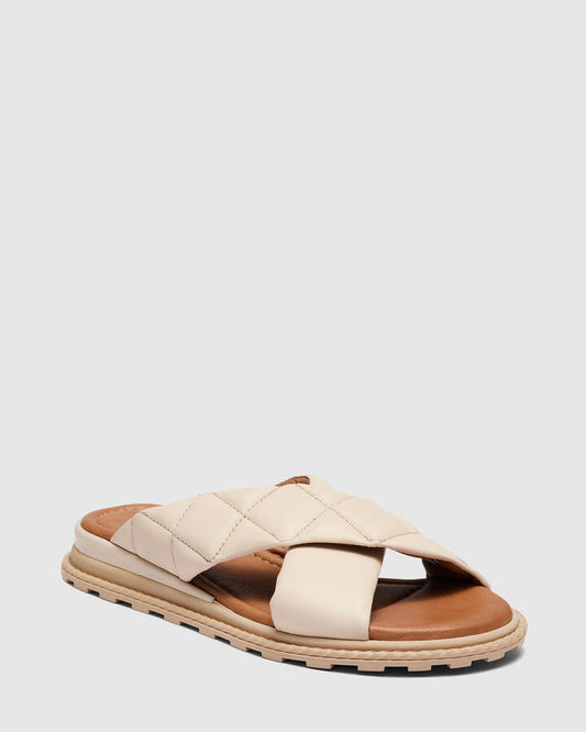 Image of Sandals. Productname: VIOLETTE BONE Women's Thongs Novo Leather in Bone colour by brand - Novo