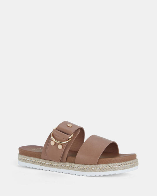 Image of Sandals. Productname: SEZZADIO NUDE Women's Thongs Novo Sandals in Nude colour by brand - Novo
