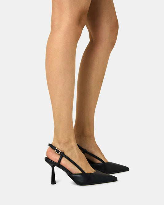 Image of Footwear. Productname: Isnello: Black - Women's Court - High Heel in Black colour by brand - Novo