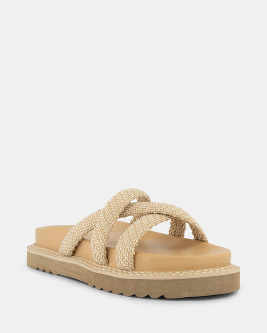 Image of Sandals. Productname: TALIRA ECRU Women's Thongs Novo Sandals in Ecru colour by brand - Novo