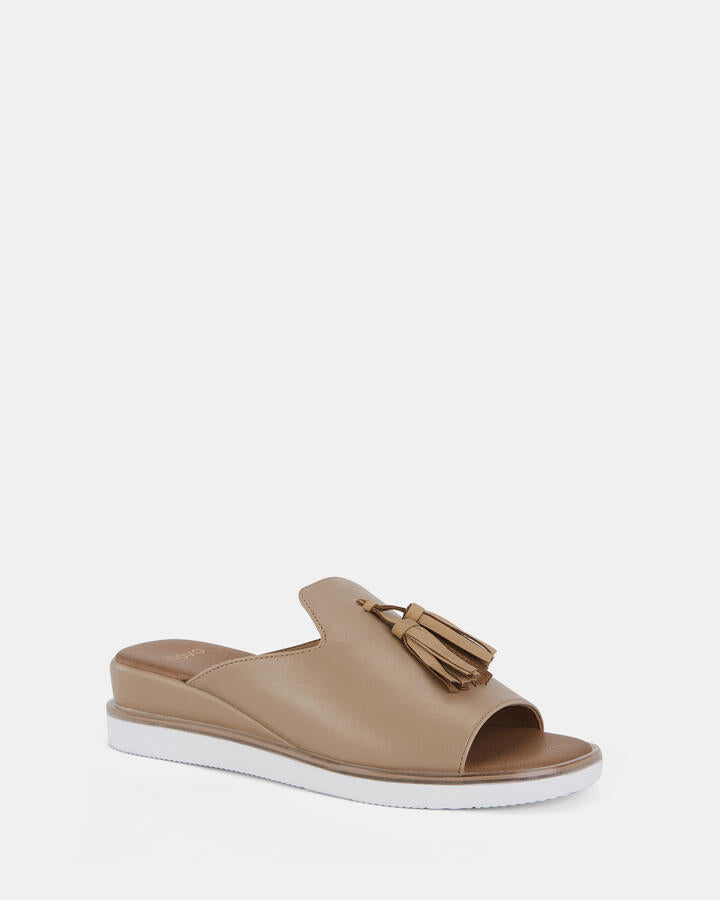 Image of Boots. Productname: Bolly: Nude - Women's Wedge in Nude colour by brand - Novo