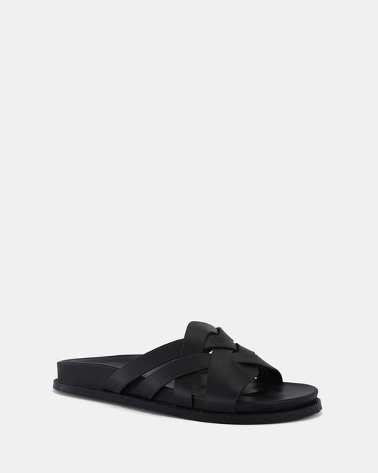 Image of Sandals. Productname: TAINTED BLACK Women's Thongs Novo Sandals in Black colour by brand - Novo