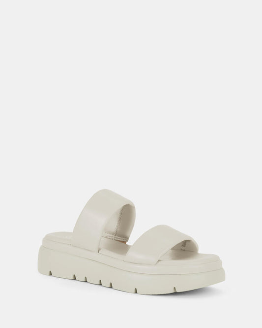 Image of Boots. Product name - Barlee Porcelain Vegan Wedges in Porcelain colour by brand - Novo