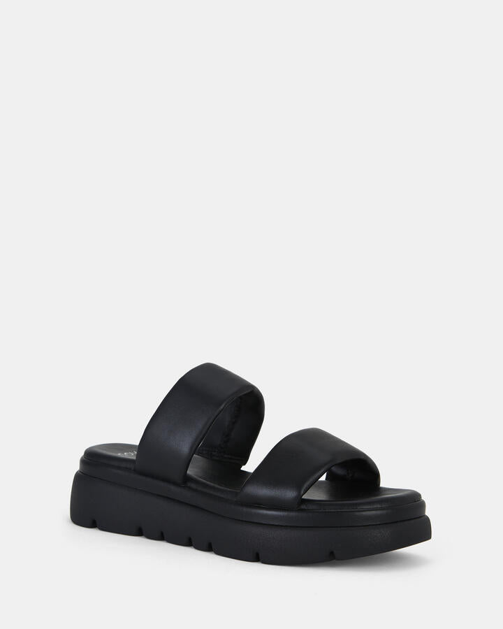 Image of Boots. Productname: BARLEE BLACK Women's Wedge Novo Wedges in Black colour by brand - Novo