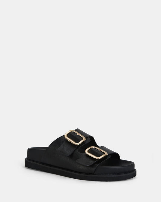 Image of Sandals. Productname: Sascha: Black - Women's Thongs in Black colour by brand - Novo