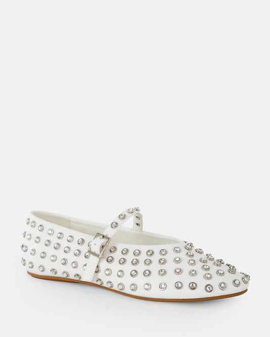 Image of Flats. Productname: CONDITION WHITE Women's Casual Flat Closed Novo Flats in Multi colour by brand - Novo