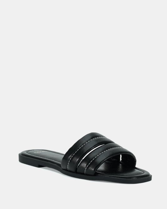 Image of Sandals. Productname: Saber: Black - Women's Thongs in Black colour by brand - Novo
