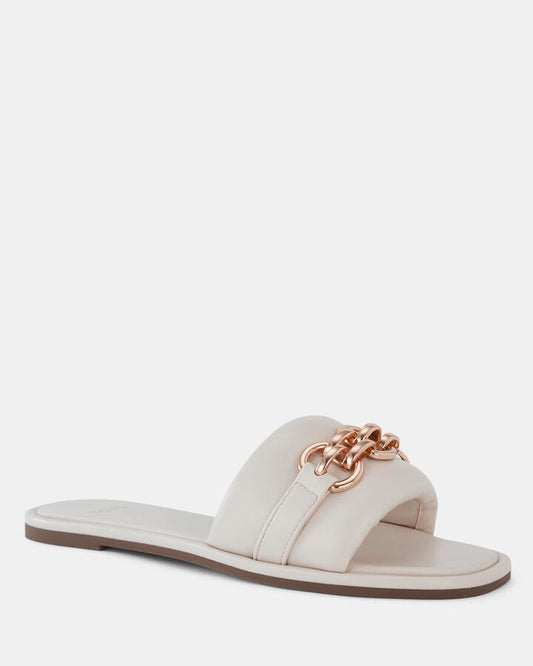 Image of Sandals. Productname: Sahera: Cream - Women's Thongs in Neutral colour by brand - Novo