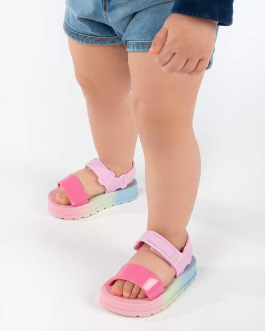 Image of Sandals. Productname: HAPPY BABY RAINBOW Women's Ipanema in Rainbow colour by brand - Ipanema