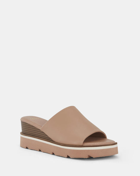 Image of Boots. Productname: WYLDER: NUDE - Women's Wedge in Nude colour by brand - Novo