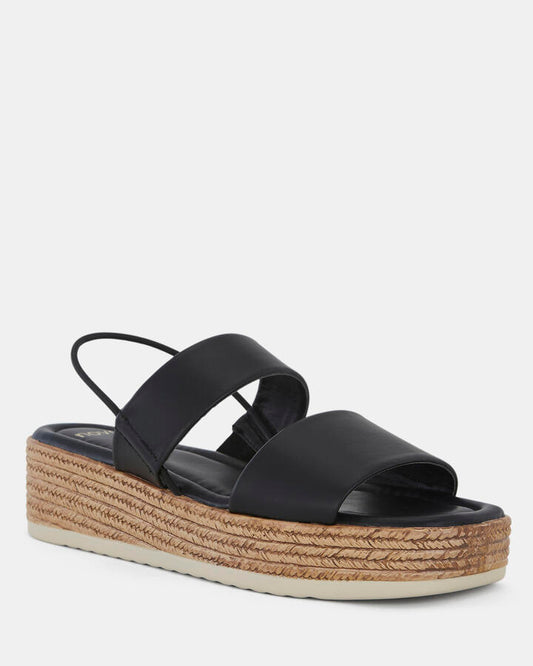 Image of Boots. Productname: WYLIE BLACK Women's Wedge Novo Wedges in Black colour by brand - Novo