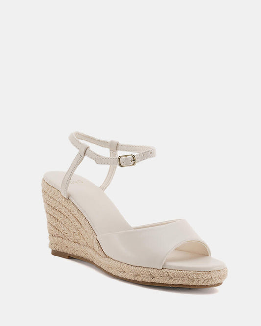 Image of Boots. Productname: Wells: Cream - Women's Wedge in Neutral colour by brand - Novo