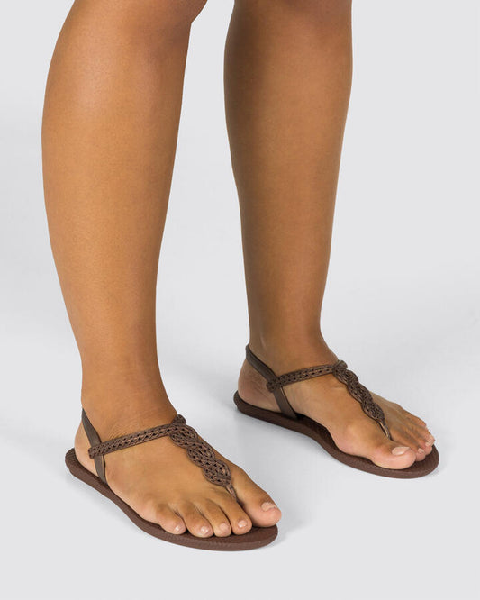 Image of Sandals. Productname: ELEGANT SANDAL BRONZE Women's Ipanema Novo Grendha in Bronze colour by brand - Ipanema