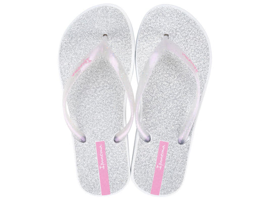 Image of Sandals. Productname: GLITTER KIDS: WHITE - Women's Ipanema in White colour by brand - Ipanema