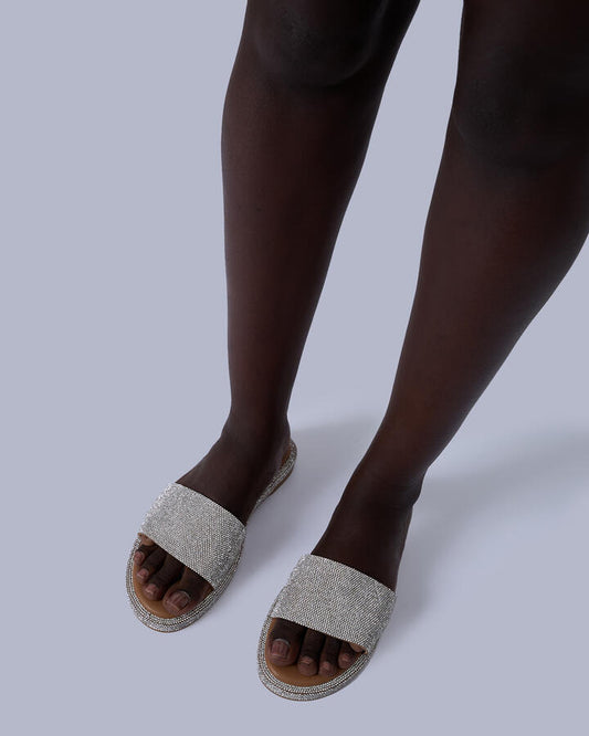Image of Sandals. Productname: REIGN: SILVER - Women's Thongs in Multi colour by brand - Novo