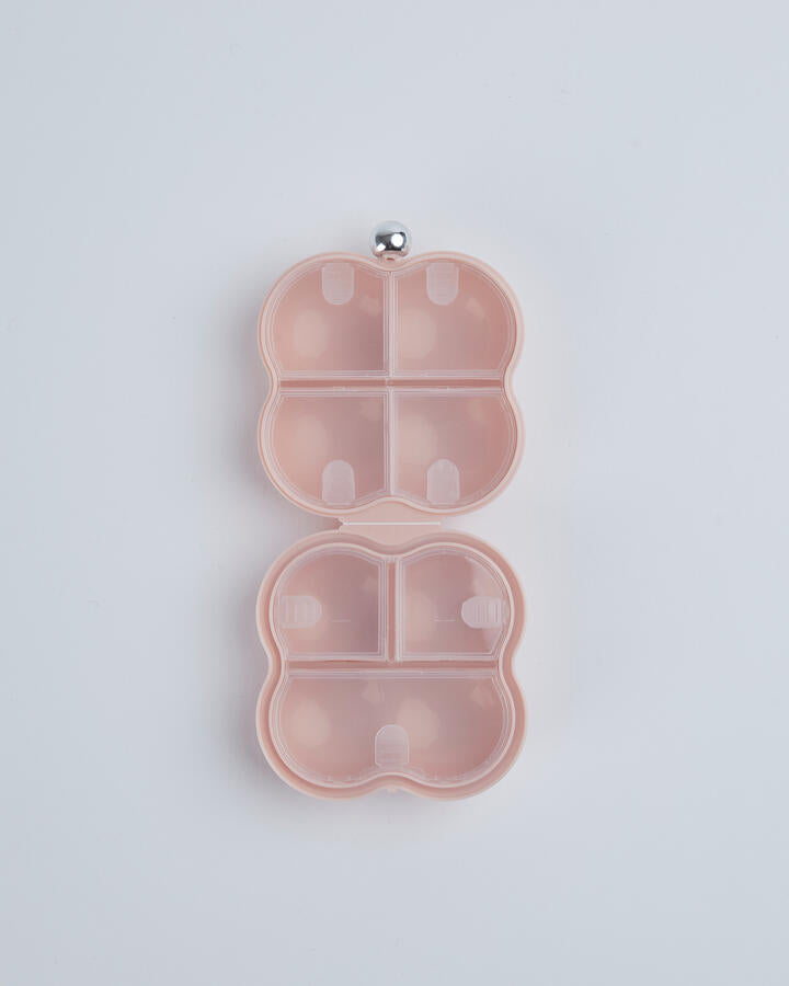 Image of Accessories. Product name - Bubble Multipurpose Travel Box Pink in Pink colour by brand - Novo