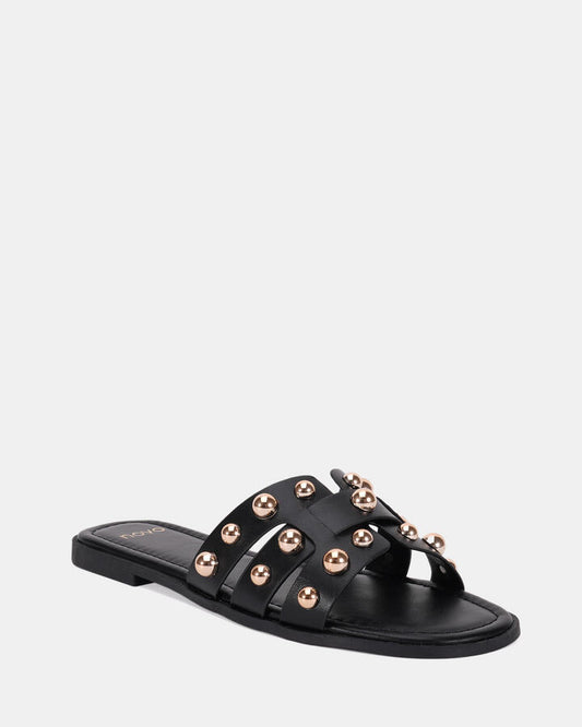 Image of Sandals. Productname: SULLIVAN: BLACK - Women's Thongs in Black colour by brand - Novo