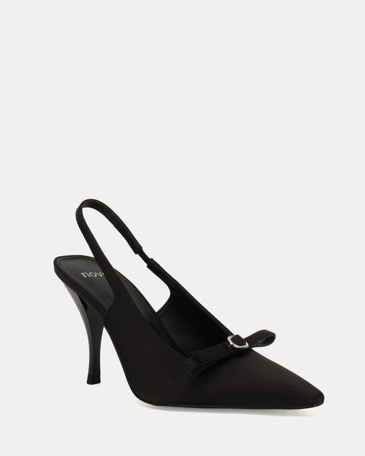 Image of Heels. Productname: Zaity: Black - Women's High Fashion in Black colour by brand - Novo