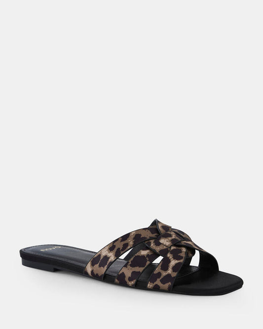 Image of Sandals. Productname: Safron: Leopard - Women's Thongs in Print colour by brand - Novo