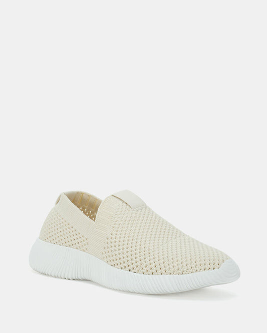 Image of Flats. Productname: CHAVEZ CREAM Women's Casual Sneakers Novo Flats in Neutral colour by brand - Novo