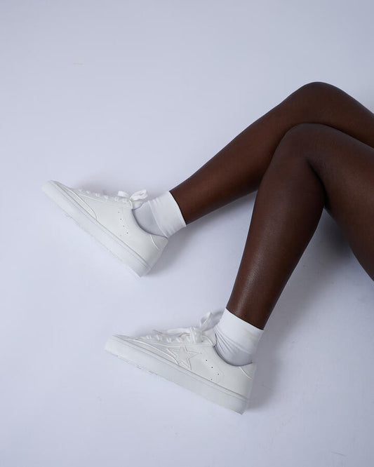 Image of Flats. Productname: CALLAO WHITE Women's High Fashion Novo Flats in Multi colour by brand - Novo