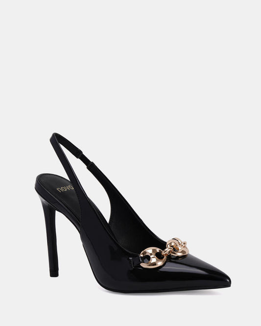 Image of Others. Productname: Zeally: Black Patent - Women's High Fashion in Black colour by brand - Novo