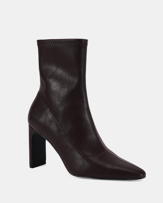 Image of Boots. Productname: Kadari: Espresso - Women's Boot High Heel in Espresso colour by brand - Novo