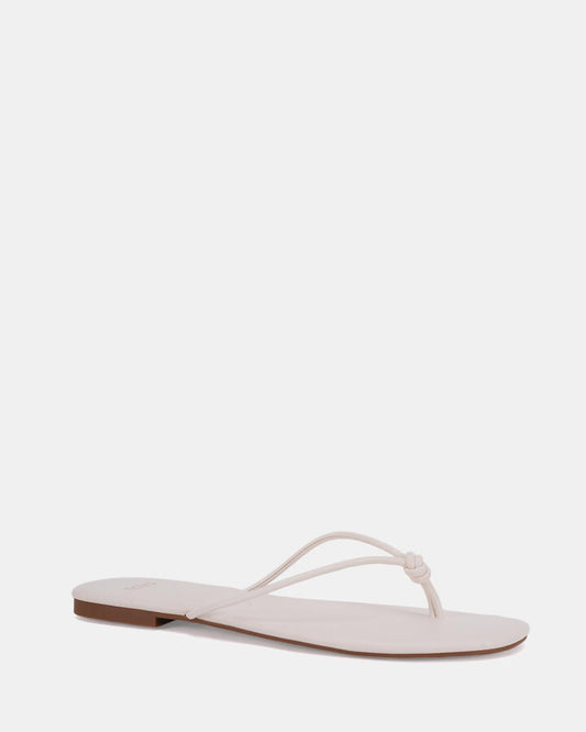 Image of Sandals. Product name - Sapina White Sandals in Multi colour by brand - Novo