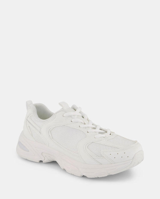 Image of Sneakers. Productname: Carousel: White - Women's Casual Sneakers in Multi colour by brand - Novo