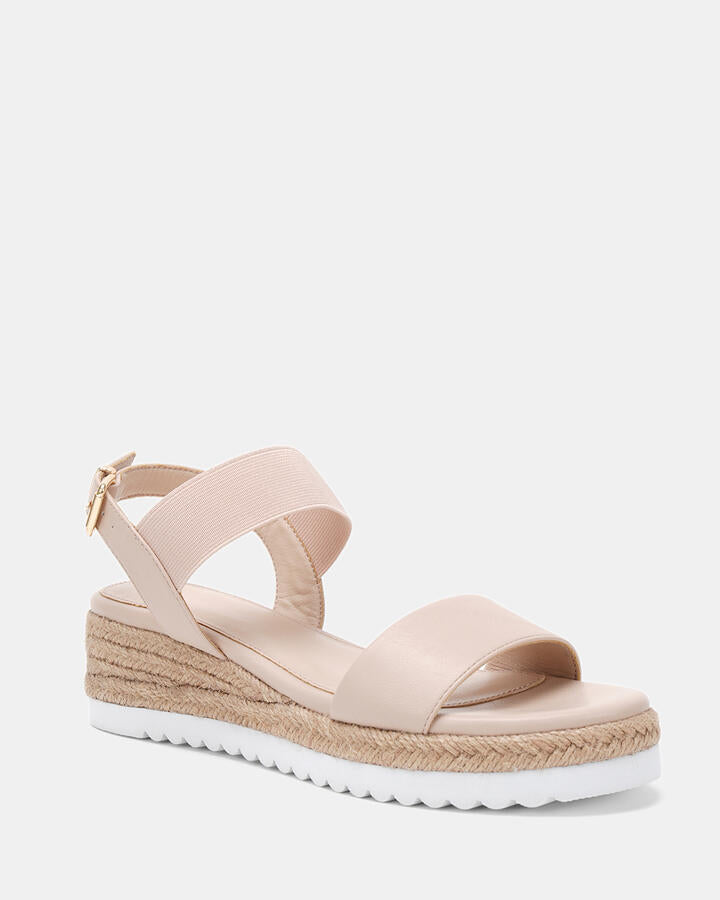 Image of Boots. Productname: BELLADONNA WHITE SAND Women's Wedge Novo Wedges in White Sand colour by brand - Novo