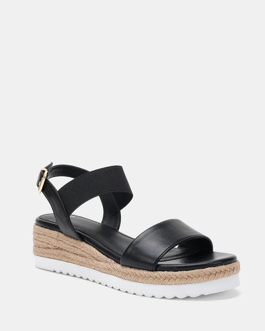 Image of Boots. Productname: BELLADONNA BLACK Women's Wedge Novo Wedges in Black colour by brand - Novo