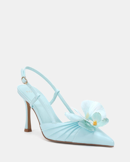 Image of Heels. Productname: Zalias: Aquamarine - Women's High Fashion in Aquamarine colour by brand - Novo