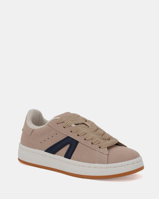 Image of Sneakers. Productname: Cillian: Beige - Women's Casual Sneakers in Neutral colour by brand - Novo