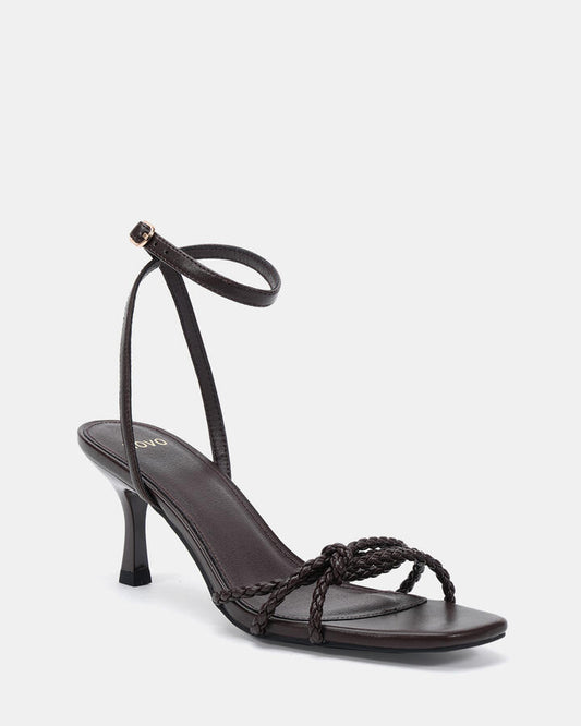 Image of Heels. Productname: Zleuth: Espresso - Women's High Fashion in Espresso colour by brand - Novo